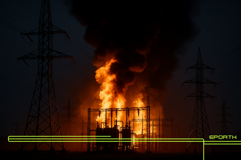 Incêndio em subestação causa apagão geral no Brasil