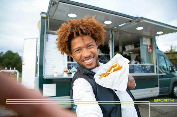 Energia sem barulho: Food truck sustentável com EcoFlow, sem cheiro de gasolina