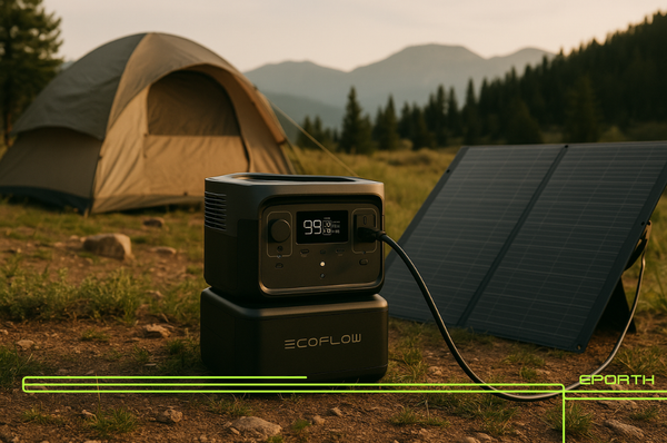 Camping seguro e sustentável: Como garantir eletricidade portátil e silenciosa com EcoFlow em áreas remotas