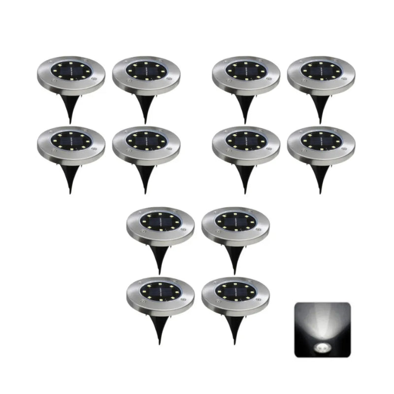 Luminária Solar Para Jardim IP65 [ULTRA RESISTENTE]