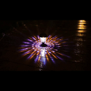 Luminária Solar Impermeável Jardim Decorativo Design Geometria Sagrada [DECORAÇÃO NATAL ANO NOVO]