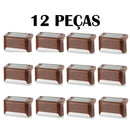 Kit Iluminação Solar Deck Escadas Muro Corrimão [Instalação Fácil]