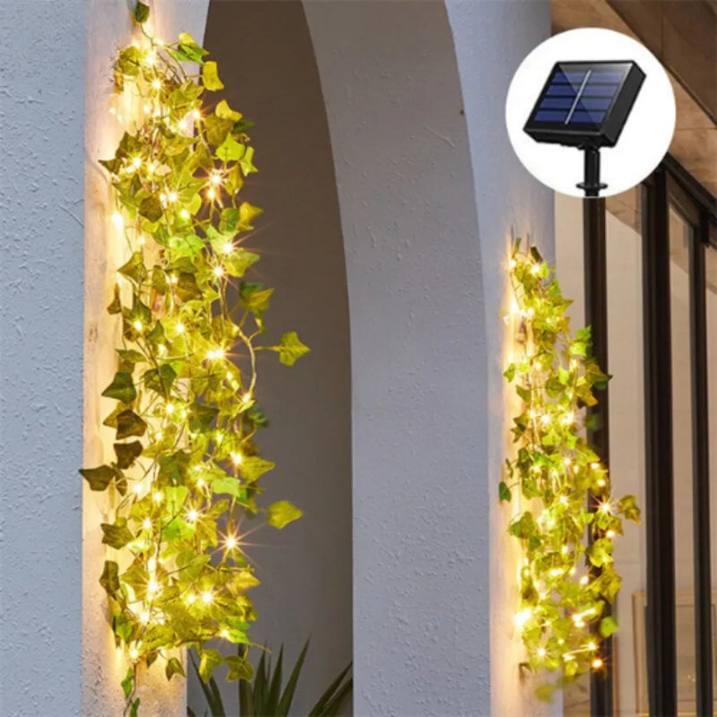Luzes LED Solar Planta Pendente [DECORAÇÃO NATAL ANO NOVO]