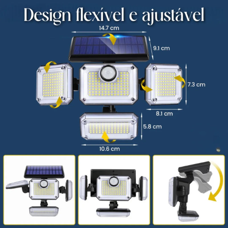 Refletor Solar Órion Controle Remoto [ULTRA BRILHANTE]