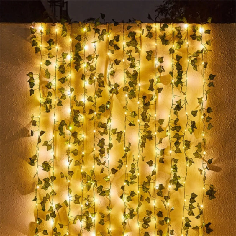 Luzes LED Solar Planta Pendente [DECORAÇÃO NATAL ANO NOVO]