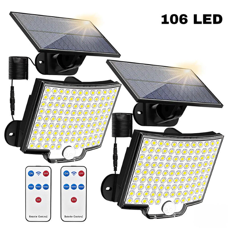 Refletor Solar Pégaso 4 Modos Iluminação Com Controle Remoto [ULTRA RESISTENTE]