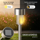 Balizador Solar Jardim Estelar Kit 10 Unidades [DECORAÇÃO NATAL LUZ]