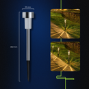 Balizador Solar Jardim Estelar Kit 10 Unidades [DECORAÇÃO NATAL LUZ]