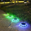 Kit 4 Luminárias LED Colorido Solar Jardim Impermeável [LANÇAMENTO]