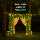 Luzes LED Solar Planta Pendente [DECORAÇÃO NATAL LUZ]