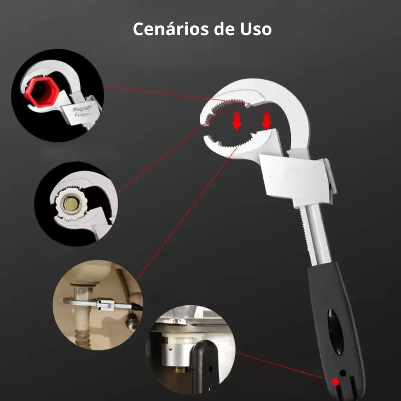 HydraFix Pro [Chave Multifuncional De Duas Pontas]