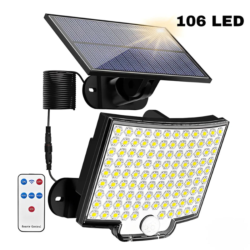 Refletor Solar Pégaso 4 Modos Iluminação Com Controle Remoto [ULTRA RESISTENTE]