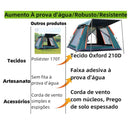 Barraca Camping Pro [4/5 Pessoas]