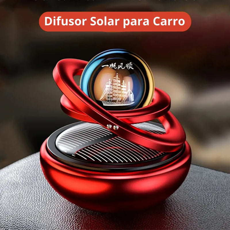 Globo Planetário Movimento Solar Rotativo Difusor Para Carro [DESIGN MODERNO]