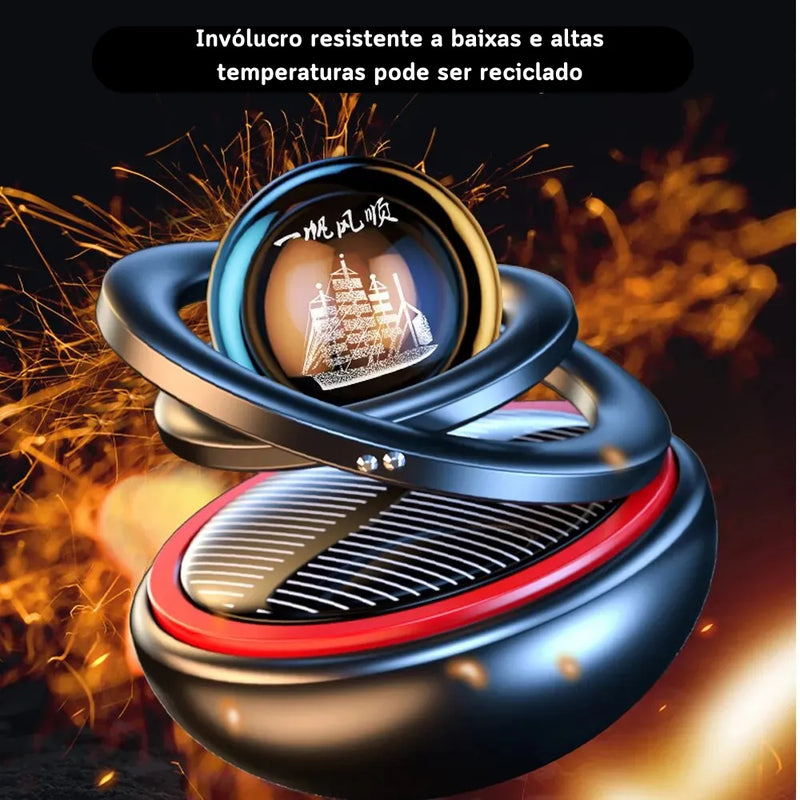 Globo Planetário Movimento Solar Rotativo Difusor Para Carro [DESIGN MODERNO]