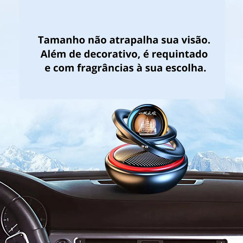 Globo Planetário Movimento Solar Rotativo Difusor Para Carro [DESIGN MODERNO]