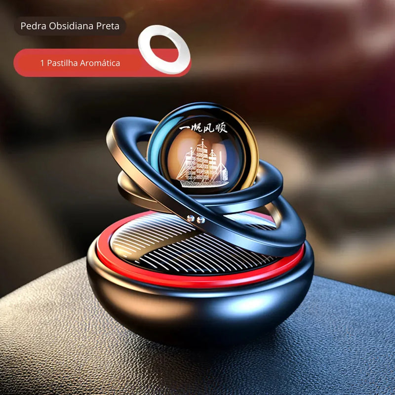 Globo Planetário Movimento Solar Rotativo Difusor Para Carro [DESIGN MODERNO]