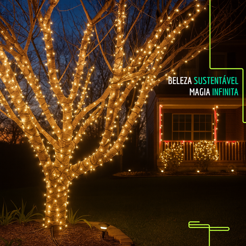 Fios de LED Solares Eporth LumiLine [DECORAÇÃO NATAL LUZ]