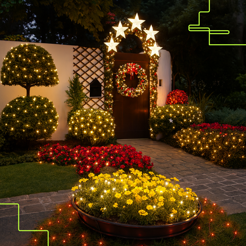 Fios de LED Solares Eporth LumiLine [DECORAÇÃO NATAL LUZ]