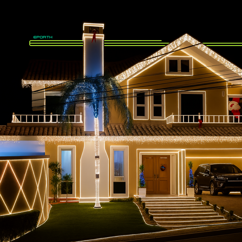 Fios de LED Solares Eporth LumiLine [DECORAÇÃO NATAL LUZ]