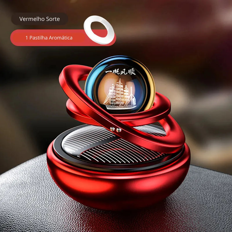 Globo Planetário Movimento Solar Rotativo Difusor Para Carro [DESIGN MODERNO]