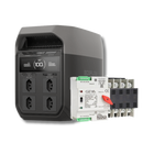 Kit Anti-apagão Ecoflow Delta 3 + Chave De Transferência Automática