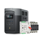 Kit Anti-apagão Ecoflow Delta 2 Max + Chave De Transferência Automática