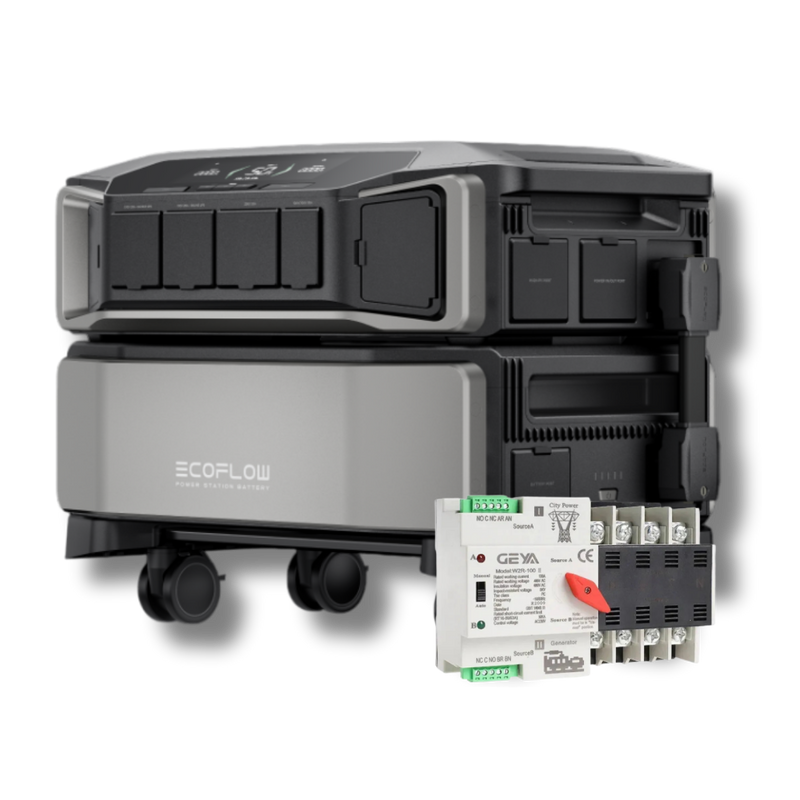 Ultra Kit Anti-apagão Ecoflow Delta Pro Ultra + Chave De Transferência Automática