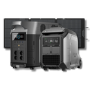 Kit Anti-apagão Ecoflow Estação De Energia + Gerador Bicombustível + Painel Solar