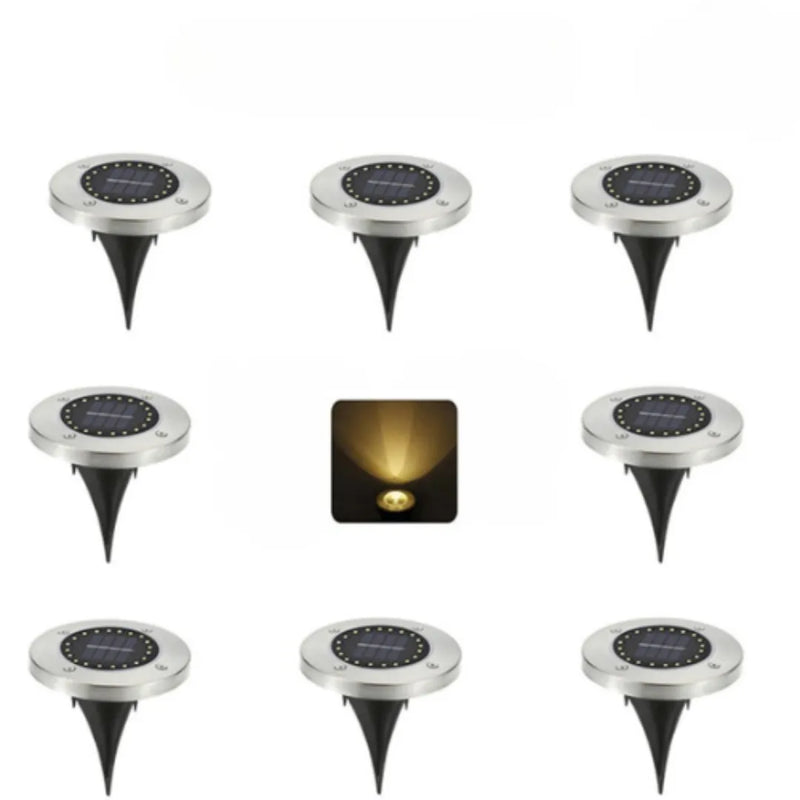 Luminária Solar Para Jardim IP65 [ULTRA RESISTENTE]