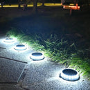Kit 4 Luminárias LED Colorido Solar Jardim Impermeável [LANÇAMENTO]