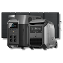 Kit Anti-apagão Ecoflow Estação De Energia + Gerador Bicombustível + Painel Solar