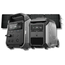 Kit Anti-apagão Ecoflow Estação De Energia + Gerador Bicombustível + Painel Solar