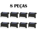 Kit Iluminação Solar Deck Escadas Muro Corrimão [Instalação Fácil]