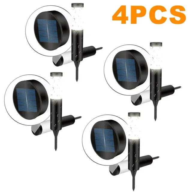 Kit Sabre De Luz LED Solar Decorativo Ambiente Externo [JARDIM ECONOMICO]