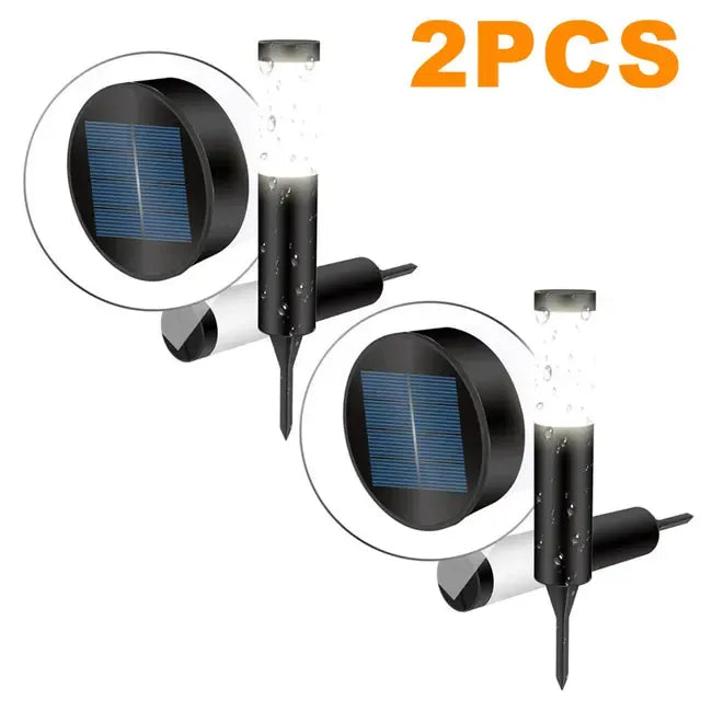 Kit Sabre De Luz LED Solar Decorativo Ambiente Externo [JARDIM ECONOMICO]