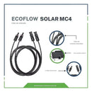 Cabo Solar EcoFlow EF MC4-MC4 3,0M - EXTENSÃO