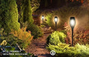 Iluminação Solar Para Caminho Externo [Tocha De Fogo Decorativa]