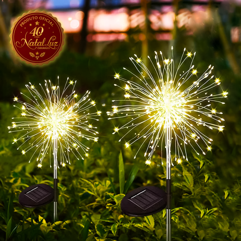 Luzes De Jardim FireGlow [DECORAÇÃO NATAL LUZ]