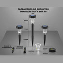 Luminária Solar Impermeável Jardim Decorativo Design Geometria Sagrada [DECORAÇÃO NATAL ANO NOVO]