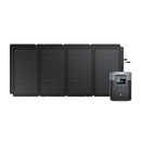 Kit Gerador Estação De Energia Portátil Delta 2 Max + Painel Solar Portátil 400W Ecoflow