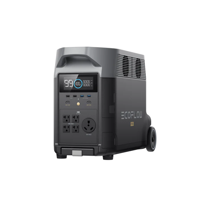 Kit Gerador Estação De Energia Portátil Delta Pro + Painel Solar Portátil 400W Ecoflow