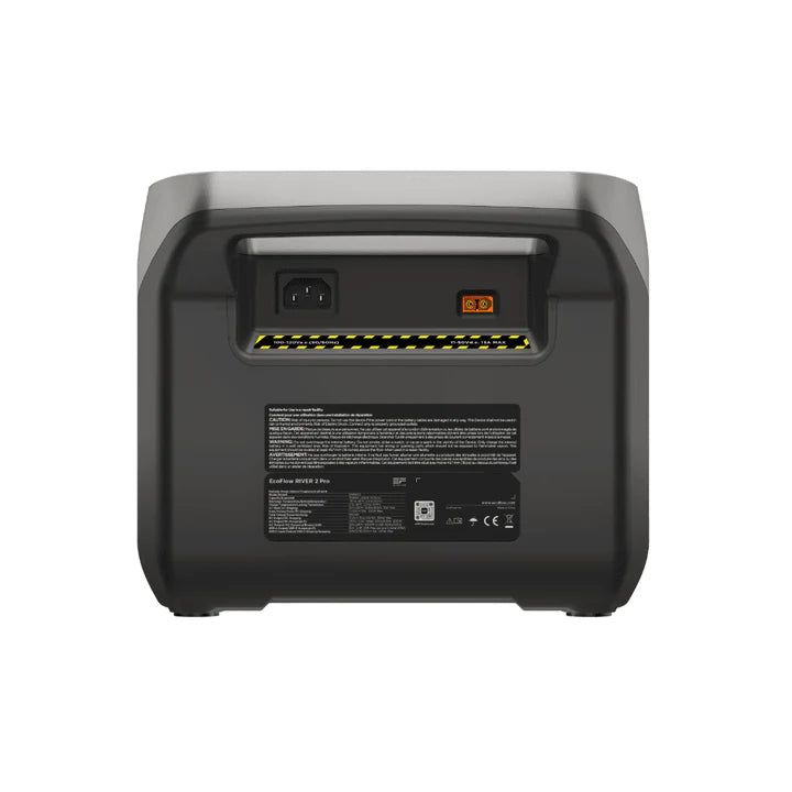 Kit Gerador Estação De Energia Portátil River 2 Pro + Painel Solar Portátil 110W Ecoflow