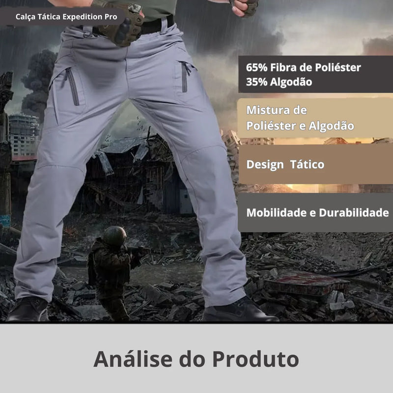 Calça Tática Impermeável Expedition Pro