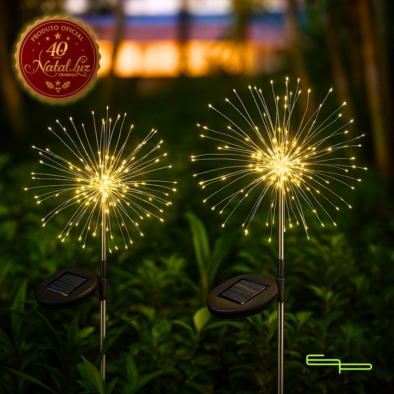Luzes De Jardim FireGlow [DECORAÇÃO NATAL LUZ]