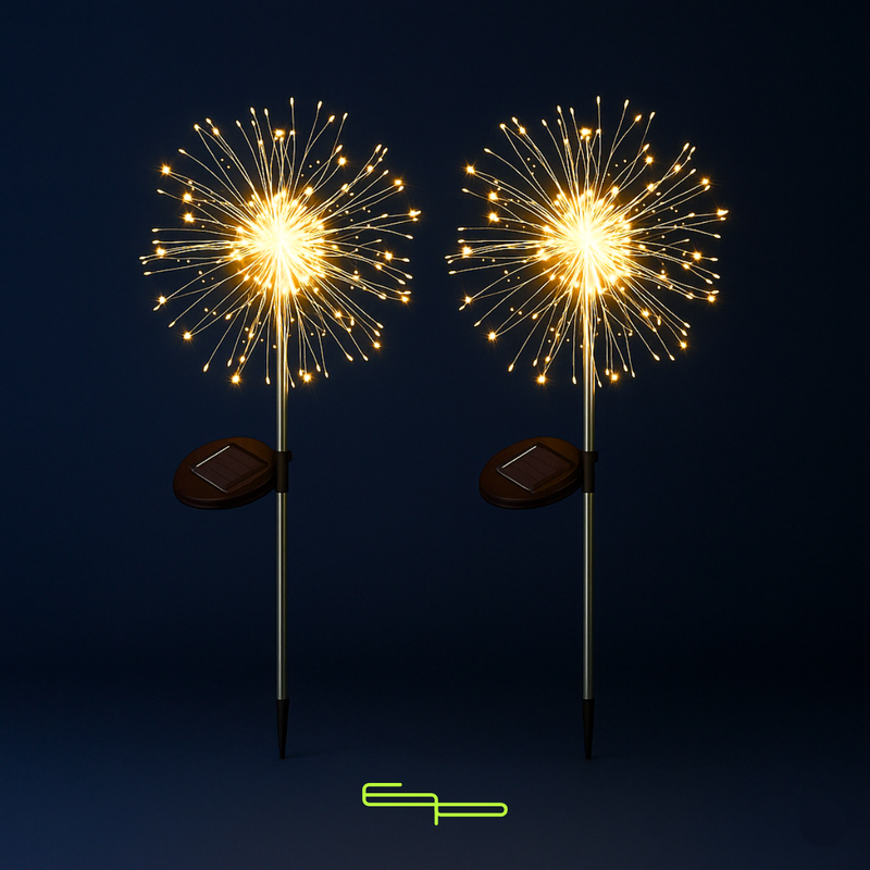 Luzes De Jardim FireGlow [DECORAÇÃO NATAL LUZ]