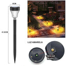 Luminária Solar Impermeável Jardim Decorativo Design Geometria Sagrada [DECORAÇÃO NATAL ANO NOVO]