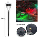 Luminária Solar Impermeável Jardim Decorativo Design Geometria Sagrada [DECORAÇÃO NATAL ANO NOVO]