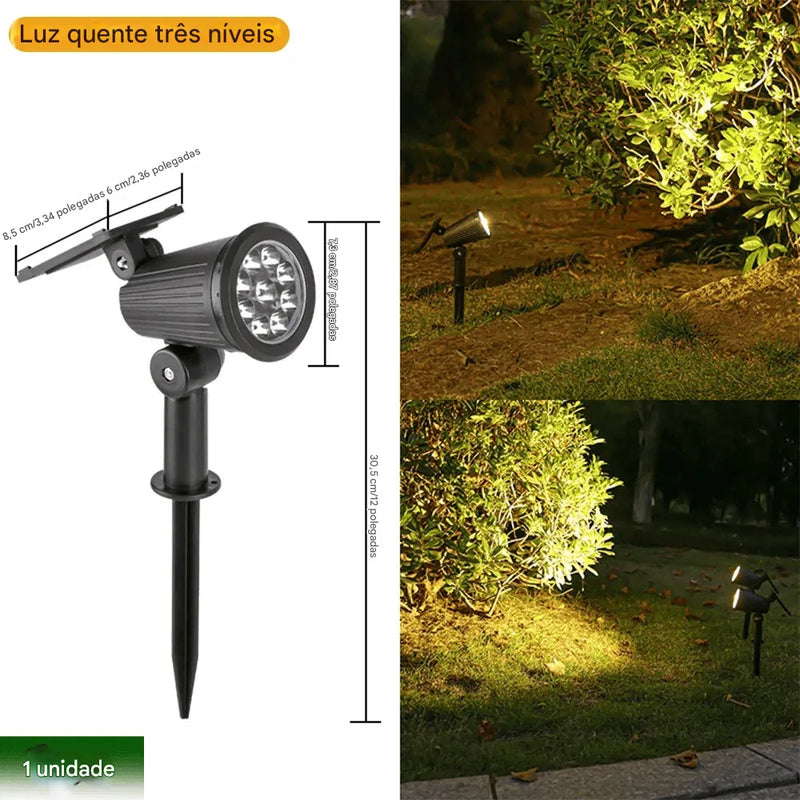 Luzes Solares Spot RGB GlowLite