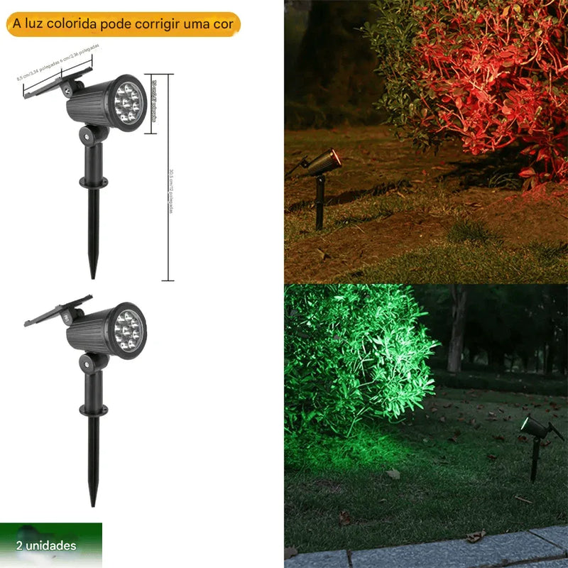 Luzes Solares Spot RGB GlowLite